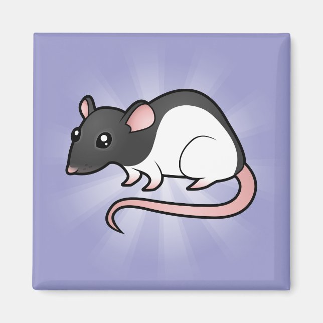 Cartoon Rat Magnet (Front)