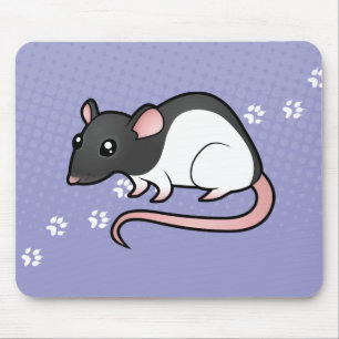 Cartoon Rat Mouse Mat