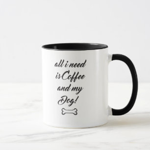 Cartoon Rat Terrier Coffee Mug