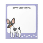 Cartoon Rat Terrier / Toy Fox Terrier