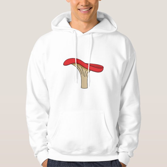 Cartoon Red Mushroom Hoodie (Front)