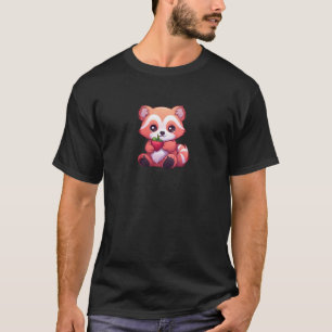 Cartoon red panda illustration T-Shirt