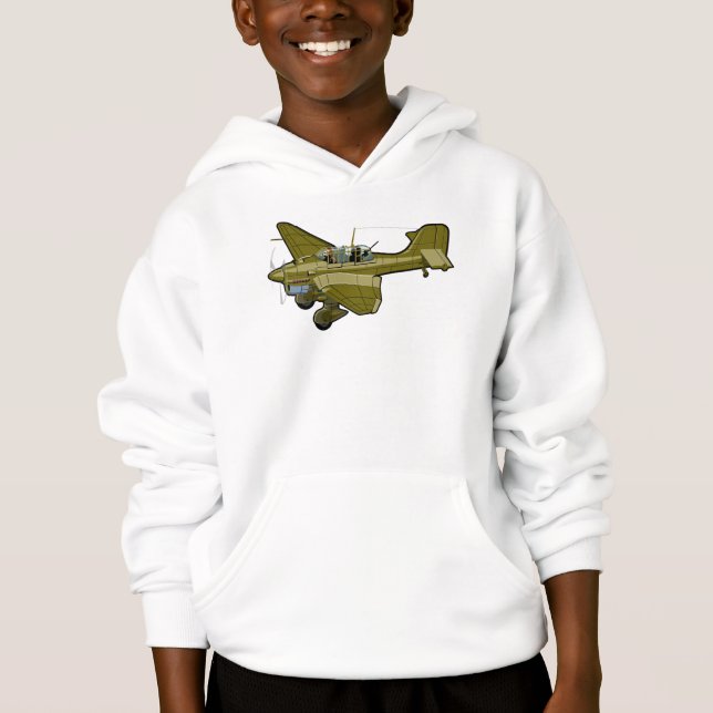 Cartoon retro bomber (Front)