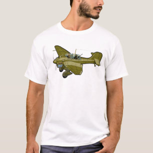 Cartoon retro bomber T-Shirt