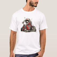 Cartoon retro rat rod