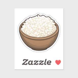 Cartoon rice