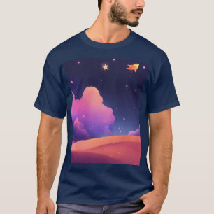 Cartoon rocket ship  T-Shirt