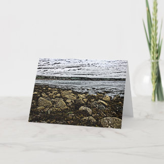 Cartoon Rocks Greetings Card