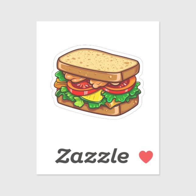 Cartoon sandwich  (Sheet)