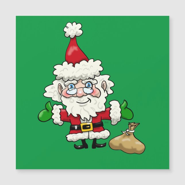Cartoon Santa Claus (Front)