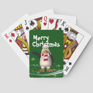 Cartoon Santa Claus Christmas Playing Cards