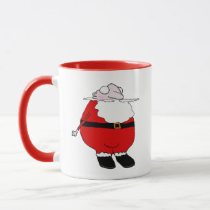Cartoon Santa Claus Mug
