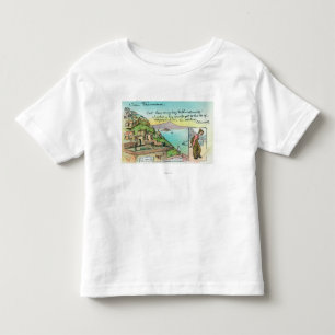 Cartoon Scene about Climate Toddler T-Shirt