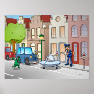 Cartoon; seeing to believe poster