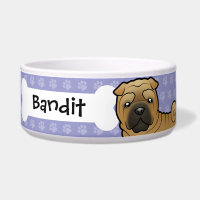 Cartoon Shar Pei