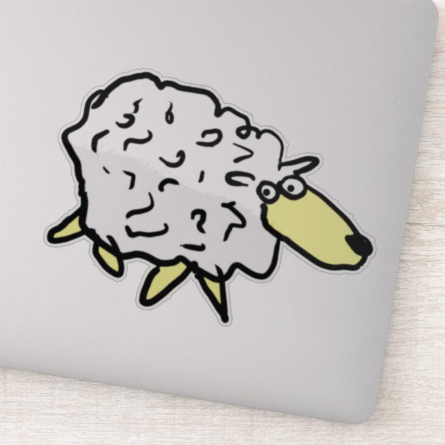 Cartoon Sheep (Detail)