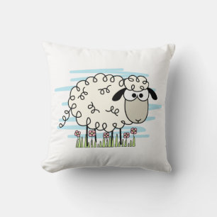 Cartoon Sheep  Cushion