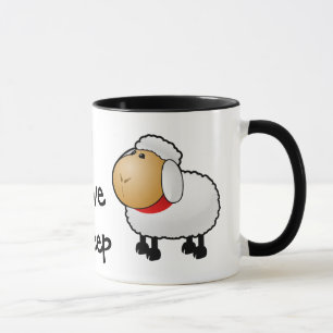 cartoon sheep mug