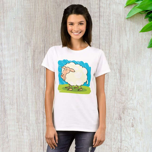 Cartoon Sheep T-Shirt (Creator Uploaded)