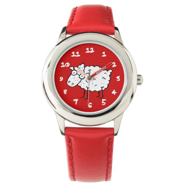 Cartoon Sheep Watch (Front)