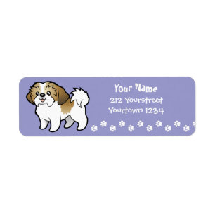 Cartoon Shih Tzu (puppy cut)