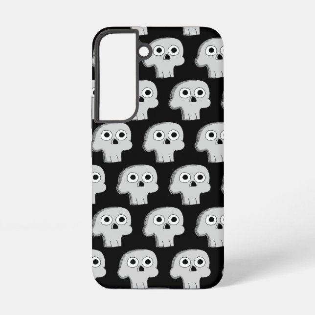 Cartoon skull Pattern Samsung Galaxy S22 Case (Back)