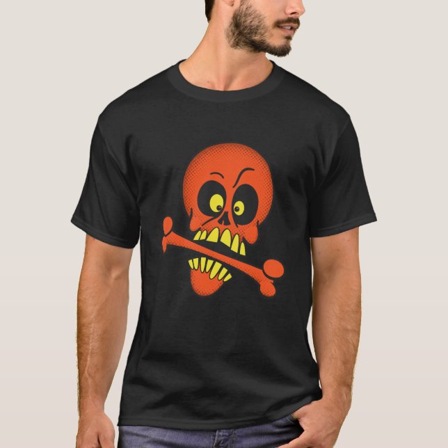 Cartoon Skull T-Shirt (Front)