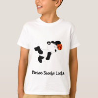 Cartoon Slam Dunking Panda