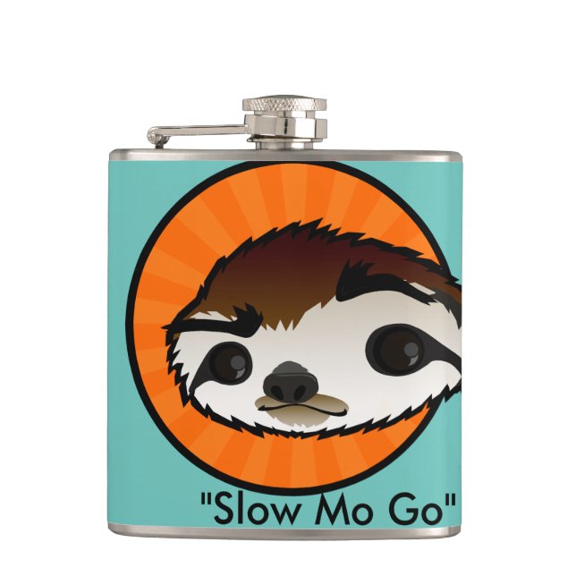 CARTOON SLOTH FLASK (Front)