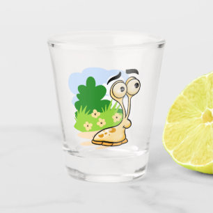 Cartoon Slug Shot Glass