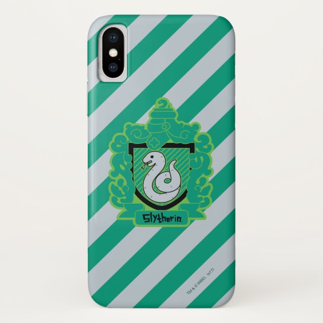 Cartoon Slytherin Crest Case-Mate iPhone Case (Back)