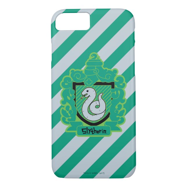 Cartoon Slytherin Crest Case-Mate iPhone Case (Back)