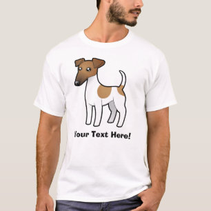 Cartoon Smooth Fox Terrier T-Shirt