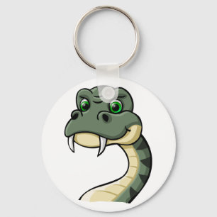 Cartoon Snake Key Ring