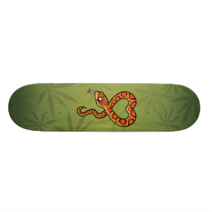 Cartoon Snake Skateboard