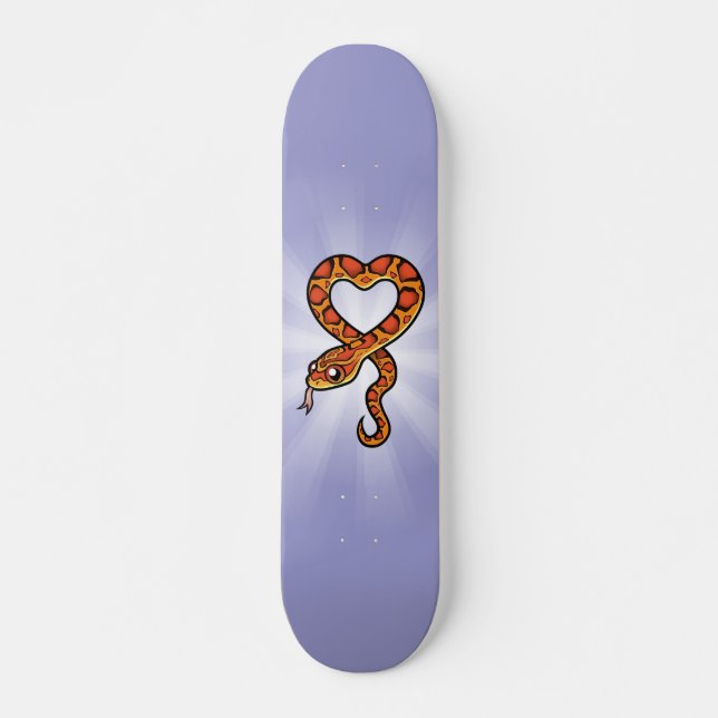 Cartoon Snake Skateboard (Front)