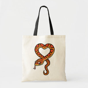 Cartoon Snake Tote Bag