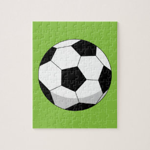 Cartoon Soccer Ball Jigsaw Puzzle