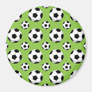 Cartoon Soccer Ball Pattern Magnet