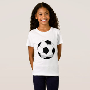 Cartoon Soccer Ball T-Shirt
