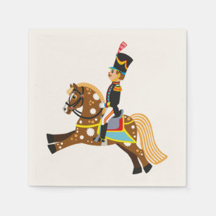 cartoon soldier napkin