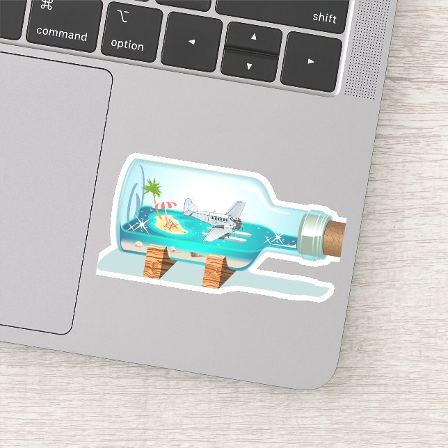 Cartoon Souvenir Bottle (Detail)