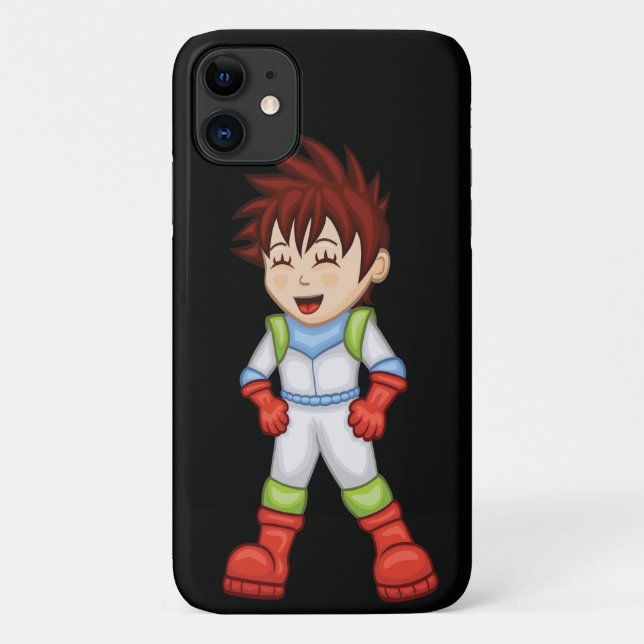 Cartoon Space Kids / Boy Case-Mate iPhone Case (Back)