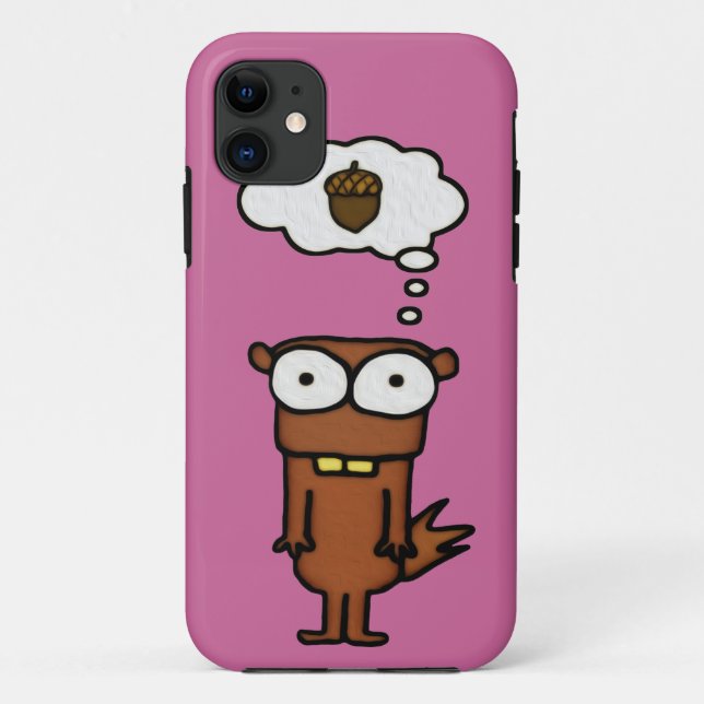 Cartoon Squirrel Case-Mate iPhone Case (Back)