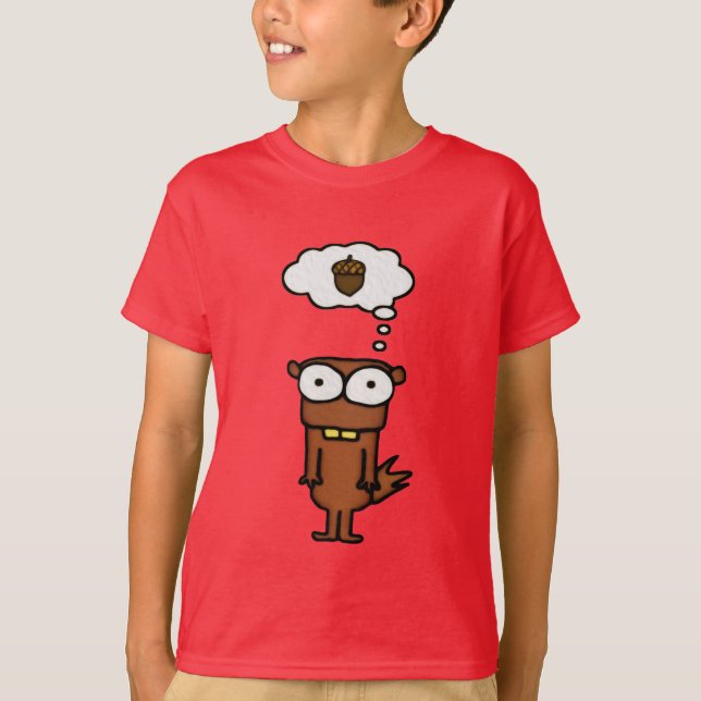Cartoon Squirrel T-Shirt (Front)