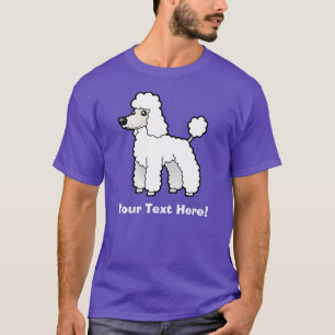 Cartoon Standard/Miniature/Toy Poodle T-Shirt