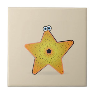 Cartoon Starfish Tile