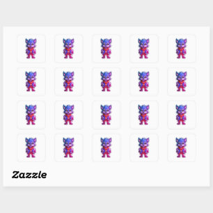  Cartoon Sticker – Fun and Colourful 