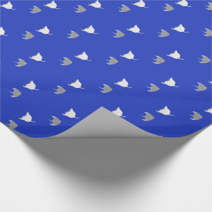 Cartoon Stingray Pattern Wrapping Paper