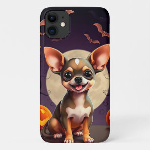 Cartoon-style Chihuahua iPhone 11 Case